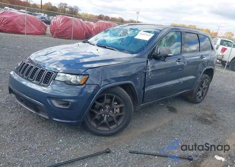 2021 Jeep Grand Cherokee 80Th Anniversary 4X4 z USA, uszkodzony, nr VIN 1C4RJFBG1MC563256